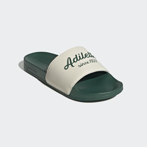 Image of adidas Women ADILETTE SHOWER Synthetic Swim Slide FTWWHT /GOLDMT /BOGOLD | LUT50