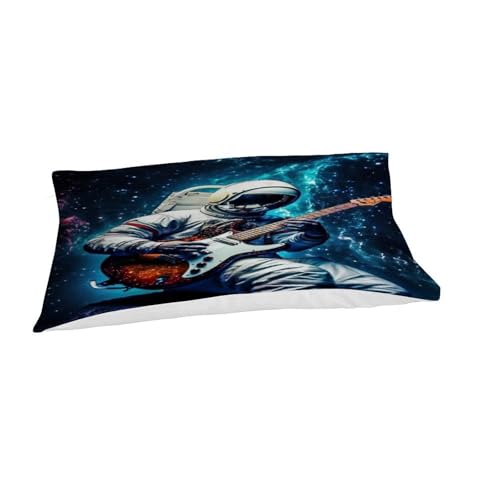 Parure de lit microfibre astronaute housse de couette space theme ado lit simple - 7