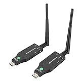 [Support double fréquence] L'émetteur et le récepteur multimédia HD sans fil offrent des puces double fréquence (5 g et 2,4 g) pour une sortie HD 1080p exceptionnelle.