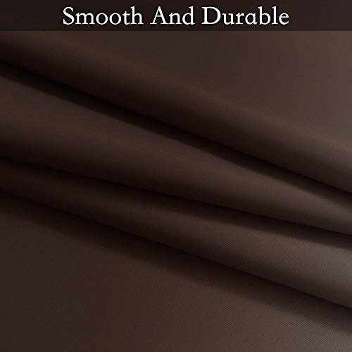 Image of SimpleHome Ombre Brown to Grey White Curtains for Living Room 52Wx72L | Room Darkening Curtains for Bedroom,Gradient Light Blocking Curtain,Thermal Insulated Grommet Window Drapes,2 Panels,72 Inch