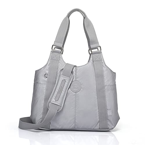 HUAERYOUYUE Bolso Bandolera Gran Capacidad Bolso de Mujer Bolsos de Mano Moda Bolso de Mensajero Impermeable Bolso de Hombro Duradera Bolsa Lateral Muchos Bolsillos Bolso para Viajar Cover