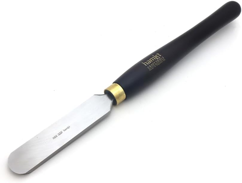 Heavy Duty Round Scraper (HCT144C) by Henry Taylor, 1-1/2" wide, 3/8" thick, M2 HSS, 21-1/4" Overall Length