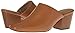 Amazon Essentials Women's Square Toe Backless Mule, Non-Slip, Tan, 7