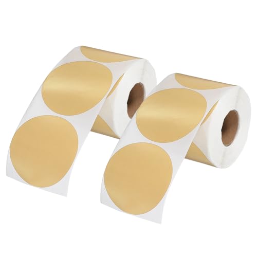 Autocollants ronds colorés 3 pouces étiquettes autocollantes grands cercles papier kraft