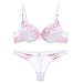 Produktbild TOPKEAL Bustier Sexy BH Unterwäsche Set Damen BH Push Up Bralette Frauen Sport Dessous Set