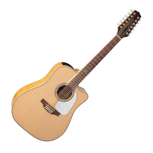 Takamine GD74CE Unison 12-string Acoustic-electric Guitar - Natural