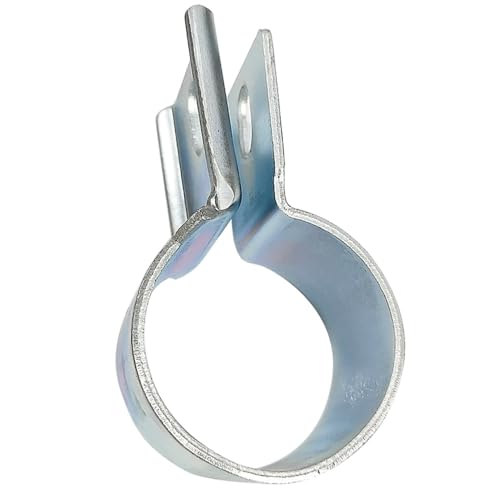 Collier de serrage pour pot d'échappement 124950 Compatible avec Fiat 500 Punto Panda Pot d'échappement avant catalyseur Collier de soutien 51816520