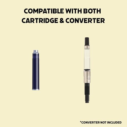 Image of Scrikss Primeo Medium Nib Fountain Pen | 3 Cartridges Included | Stainless Steel Nib & ABS Body | Kiwi Green | in Blister Pack
