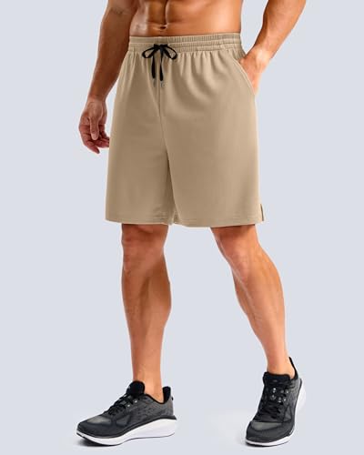 Image of G Gradual Men's Athletic Workout Shorts with Pockets 5 inch /7 inch /9 inch Lightweight Quick Dry Gym Basketball Running Shorts for Men