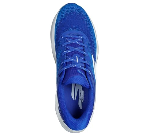 Skechers Men's Aero Burst Hands Free Slip-Ins Running Shoe, Royal Blue, 9.5