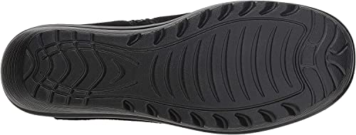 Skechers Skechers womens Parallel - Ditto Asymmetrical Collar Suede Bootie Ankle Boot, Black, 10 US