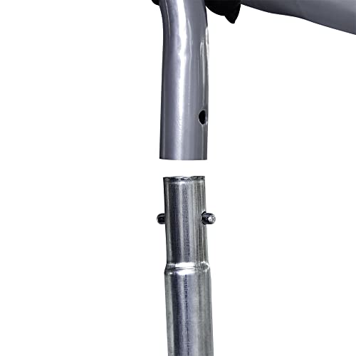 Pawhut Large Metal Chicken Coop, Walk-In Poultry Cage Galvanized Hen Playpen House With Cover And Lockable Door For Outdoor, Backyard Farm, 10' X 13' X 6.5', Silver #TOP7