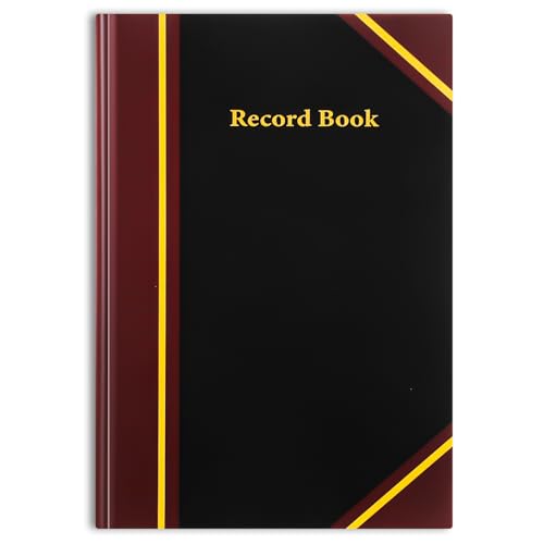 Tenue de livres simplifiée avec le grand carnet de comptabilité noir Jetec