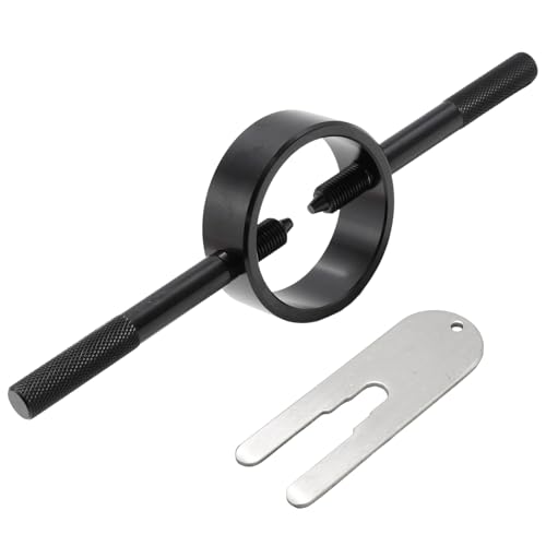 Image of Fork Service Tool Kit, 2Pcs Type 1 Universal Fork Oil Level Tool, Fork Spring Compressor Fits Most Street and Inverted Fork Motorcycles