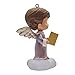Hallmark Keepsake Ornament Sterling Rose Marys Angels 25th in Series 2012