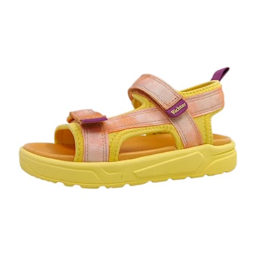 Richter Kinderschuhe Mädchen Sandaletten Gelb Freizeit, Schuhgröße:29 EU
