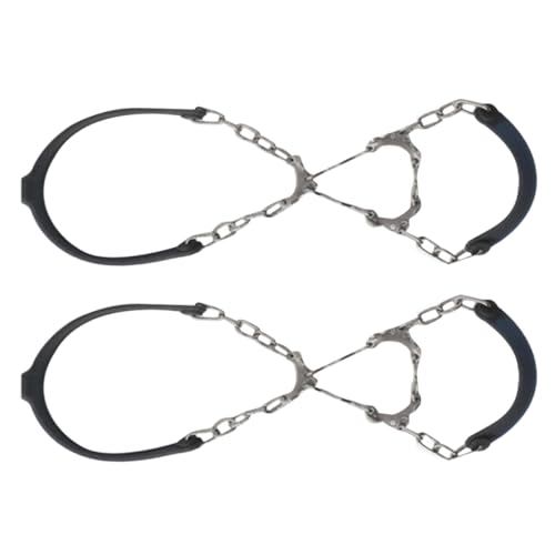 Gatuida Outdoor Ice Traction Cleats Boot Grippers Crampons Snow for Hikers and Workers