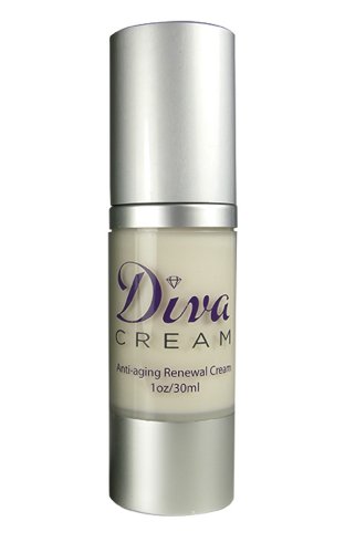 Diva Cream Anti Aging Renewal Cream - Best Anti Wrinkle Formula for Skin Firming, Lifting and Tightening Face and Neck 