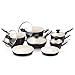 GreenPan Rio 12pc Ceramic Non-Stick Cookware Set, Black