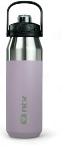 NTK, Garrafa Térmica Isomax, 1L, Inox, Caminhada, Corrida, Treino...