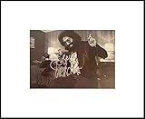 Framed Jerry Garcia Photo Autograph with Certificate of Authenticity