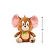 Jazwares Warner Bros. Discovery Tom and Jerry, 8-Inch Jerry Plush - Super-Soft and Huggable Plush Toy - Official Licensed Plush - for All Ages