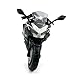 1:12 Scale for Kawasaki Ninja 400 2023 Motorcycle Model Toy, Plastic and Metal Diecast Toy Motorcycle Bike, Mens Collection Toys for Boys Kids Gifts, Cake Topper Home Office Decor, Black
