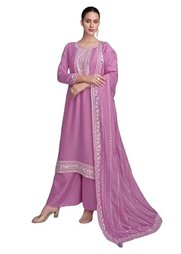 Costume indien Diwali vêtement femme en soie traditionnelle cousue