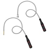 Yalofey Flexible Magnetic Pickup Tool, 2pcs Powerful Magnetic Sweeper Pickup Tool, 21