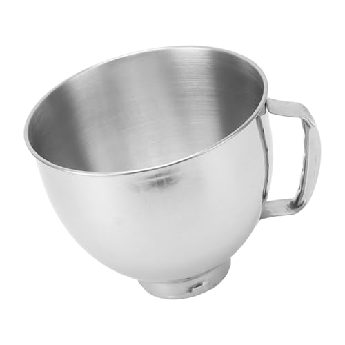 Tazón mezclador de acero inoxidable FTVOGUE 5QT y 4.5QT miniatura 5