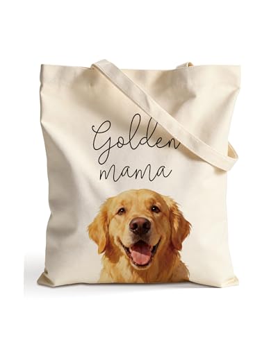 Image of Aesthetic Canvas Tote Bag for Women with Magnetic Buckle and Zipper Inner Pocket