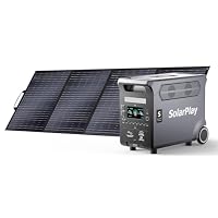 Amazon.co.jp: SolarPlay Q3600 ポータブル電源 ソーラーパネル セット