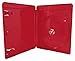 Produktbild 10 Blu Ray Hüllen 11 mm Rot für 1 Blu Ray DVD CD Leerülle Cases ähnlich Amaray
