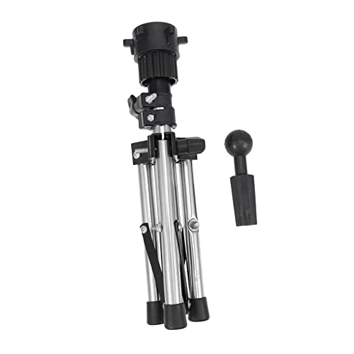 Healeved Tripod Mannequin Head Stand Lightweight Hair Practice Tool with Non Slip Base for Cosmetology Training and Styling Wigs for Salon and Home Use