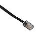 Black Box GigaBase 350 CAT5e Patch Cable, Basic Connectors, Black, 30-ft. (9.1-m), 25-Pack
