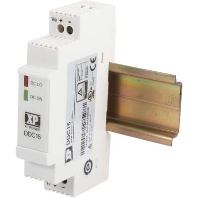 Convertisseur DC/DC isolé DDC1524S05 XP POWER sur rail DIN
