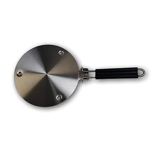 Upromax Embossed Induction Hob Heat Diffuser Stainless Steel, Lite Weight (28cm / 11")