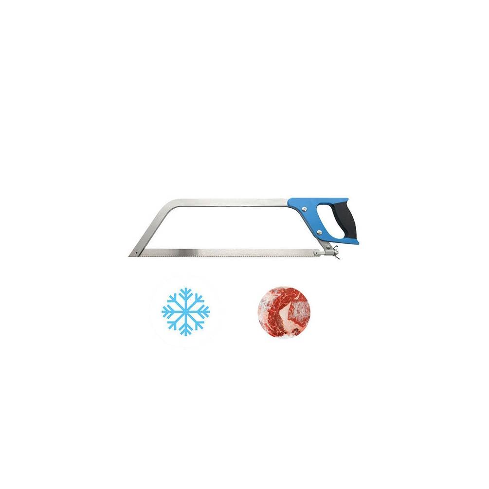 Scie manuelle de boucher à os Pro avec lame Inox L. 450 x 20 x pas 2,5 mm - Diamwood Platinum