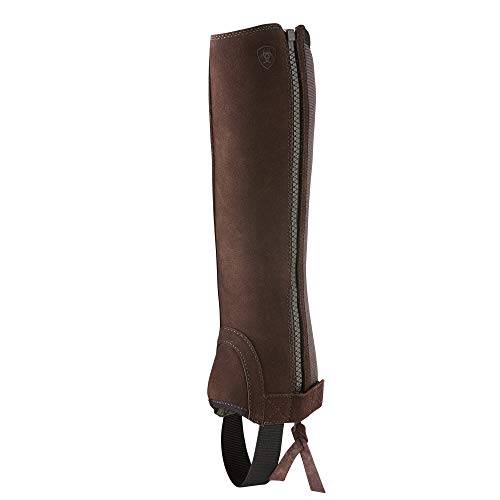 Ariat Kids Suede Breeze Chap Chocolate Suede SM Tall (9 1/2