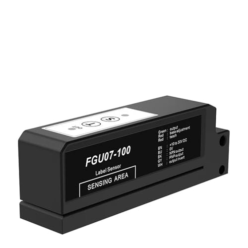 AJDFVHJF Optical Label Sensor FGU07-100 Transparent Label Labeling Machine Special Electric Eye Label Sensor