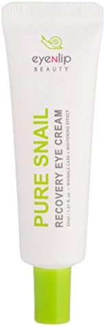 Eyenlip pure snail recovery eye cream 30ml,Korean Skin Care,Moisturizer,Treatment eye cream
