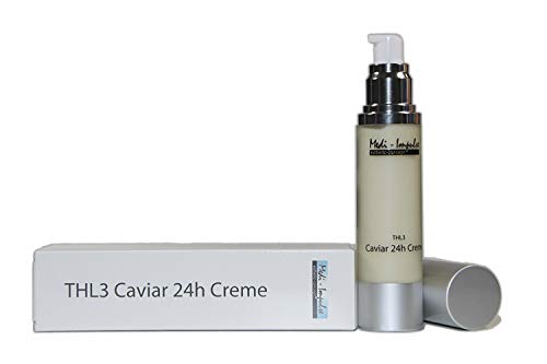 Medi-Impulse Premium THL3 Caviar 24h Creme [50ml] - Luxuscreme mit 5-fach Wirkung und Hyaluron - Optimale Pflegecreme für Männer & Frauen - Tages- und Nachtcreme - Perfekt für Gesicht und Dekolleté