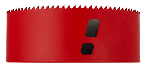 MK Morse MHS88 Bi-Metal Hole Saw, 5-1/2-Inch Diameter, Red