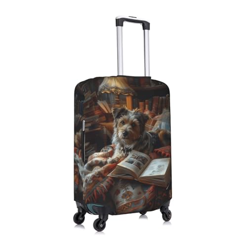 Canaanite dog Elastic Travel Luggage Cover Travel Suitcase Protective Cover3