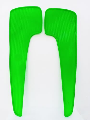 Image of Plastic Mud Flaps for All Vehicle Universal Type(Set of 2) (Green)