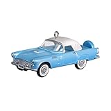 Hallmark Keepsake 0.79' Miniature Christmas Ornament 2021, 1956 Ford Thunderbird Lil' Classic Cars, Mini