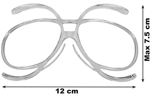 Rapid Eyewear GAFAS DE SOL ESQUÍ Y SNOWBOARD ADAPTADOR ÓPTICO RX para usuarios de gafas. También para Escalada y Motocross - imagen 4