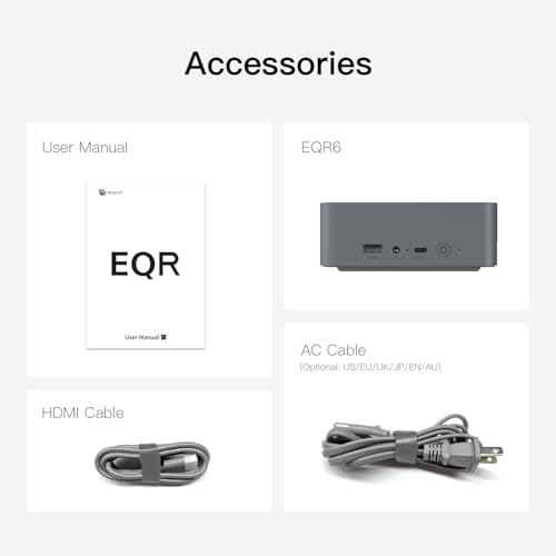 Image of Beelink EQR7 Mini PC, AMD Ryzen 7 7735HS(Up to 4.75GHz) 8C /16T, Mini Desktop Computer 24GB LPDDR5 RAM 1TB NVMe SSD, Micro PC 4K@60Hz Dual HDMI /BT5.2 /WiFi 6 /Office /Home /W-11