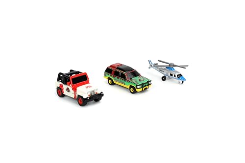 Jada Toys Jurassic World Nano 3-Pack vehículos 1.65 pulgadas miniatura 4