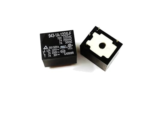 Relais 12 V 943-1A-12DS-F pour circuit imprimé automobile - Lot de 20 pièces